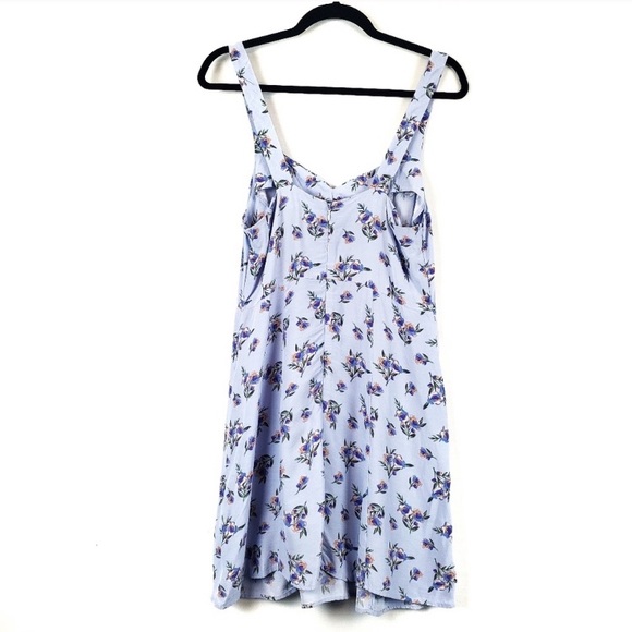 Topshop Lilac Floral Sundress - Picture 6 of 7